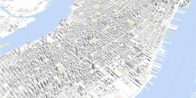 Manhattan 3d-kartta